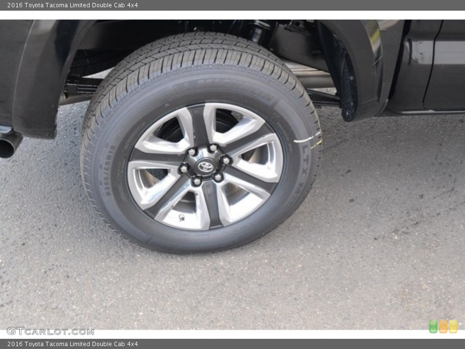 2016 Toyota Tacoma Limited Double Cab 4x4 Wheel and Tire Photo #111190715