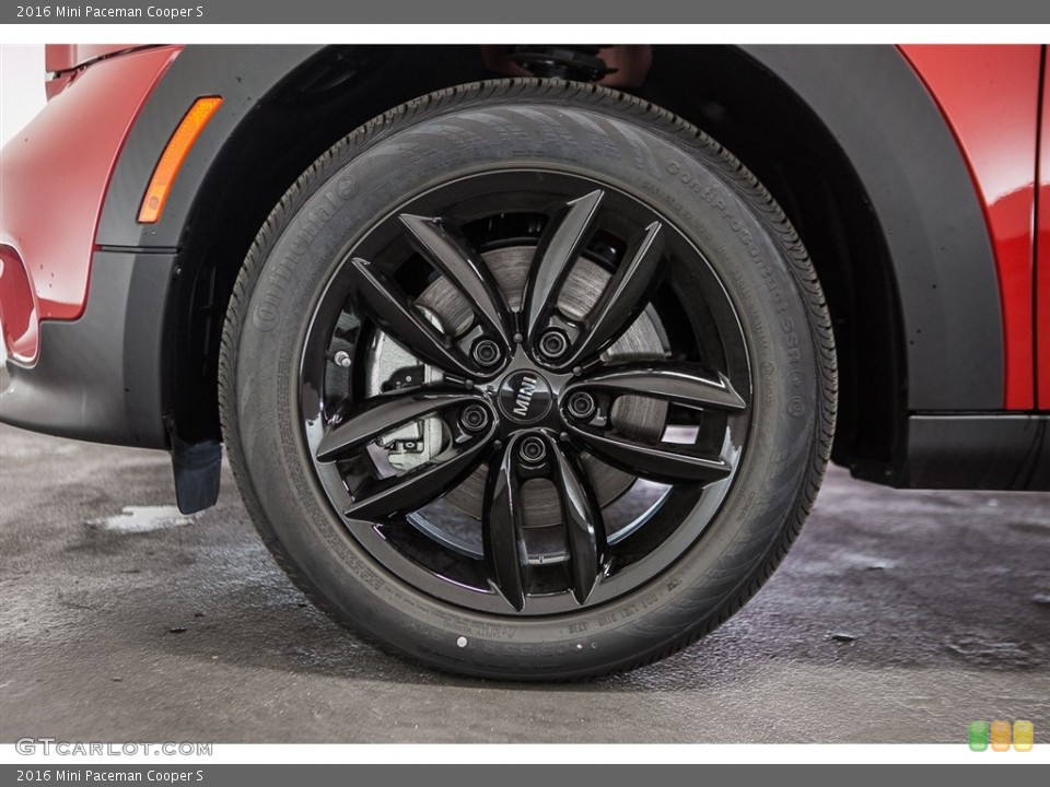 2016 Mini Paceman Wheels and Tires