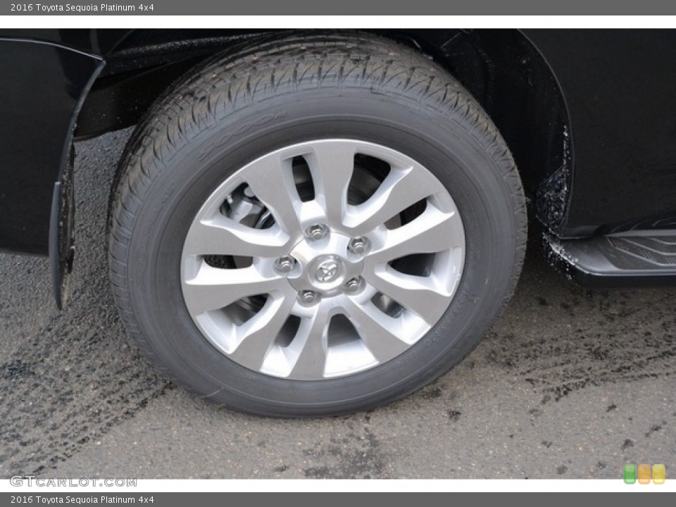 2016 Toyota Sequoia Platinum 4x4 Wheel and Tire Photo #111285577