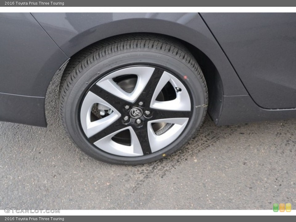 2016 Toyota Prius Three Touring Wheel and Tire Photo #111287842
