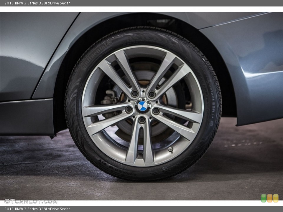 2013 BMW 3 Series 328i xDrive Sedan Wheel and Tire Photo #111290665