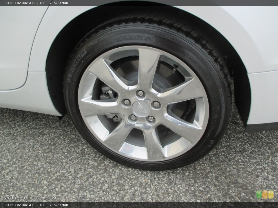 2016 Cadillac ATS 2.0T Luxury Sedan Wheel and Tire Photo #111307502