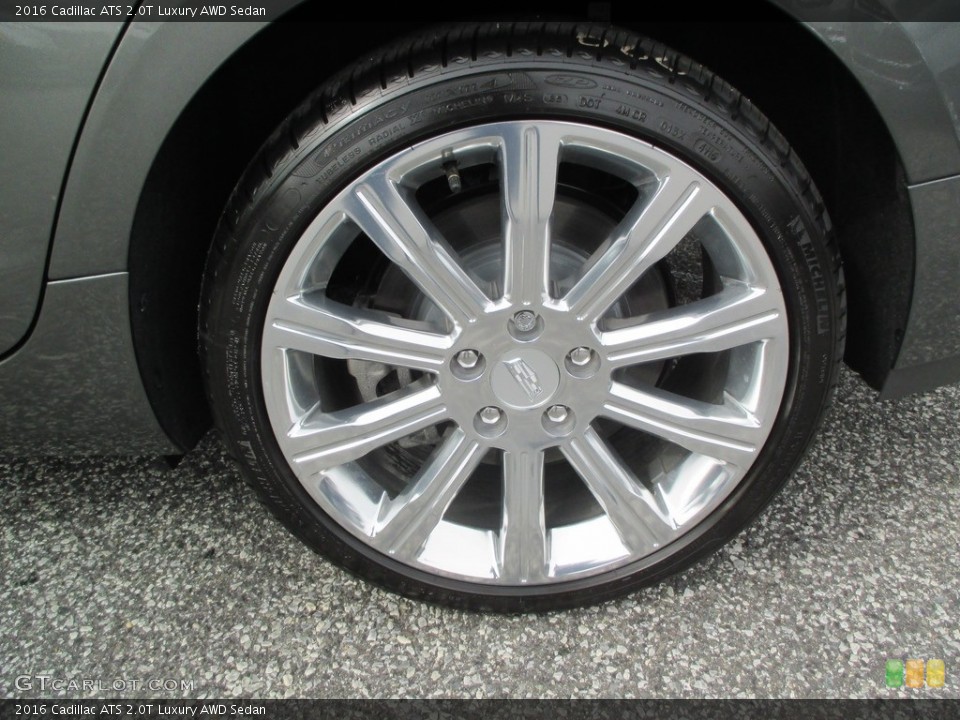 2016 Cadillac ATS 2.0T Luxury AWD Sedan Wheel and Tire Photo #111307772