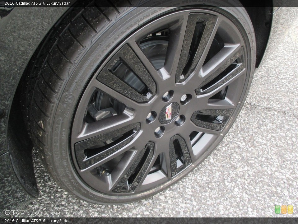 2016 Cadillac ATS 3.6 Luxury Sedan Wheel and Tire Photo #111308687