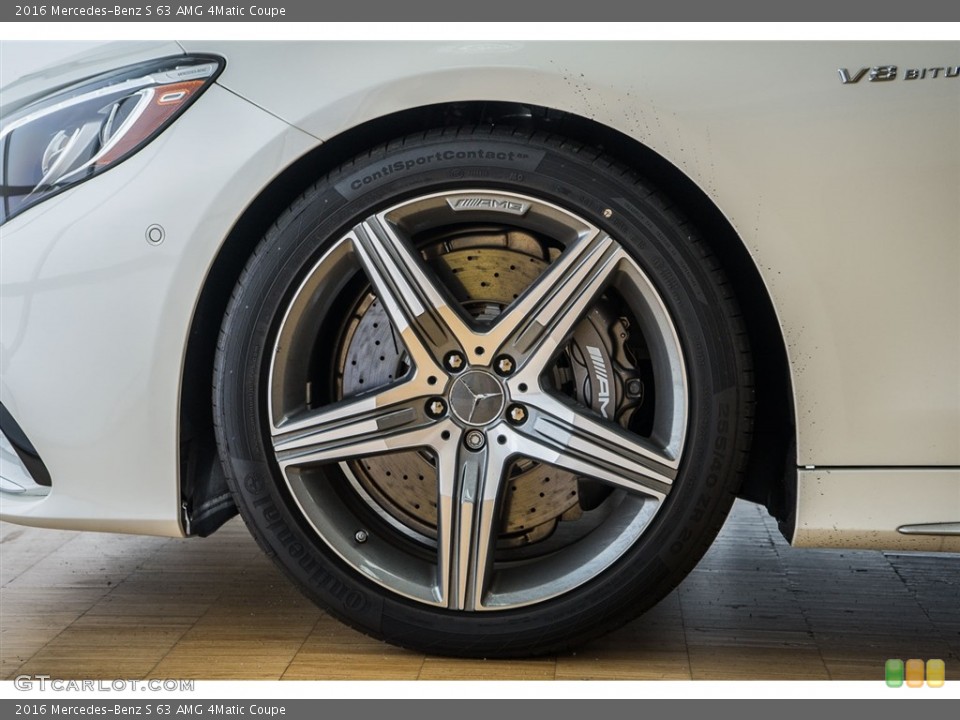 2016 Mercedes-Benz S 63 AMG 4Matic Coupe Wheel and Tire Photo #111319712