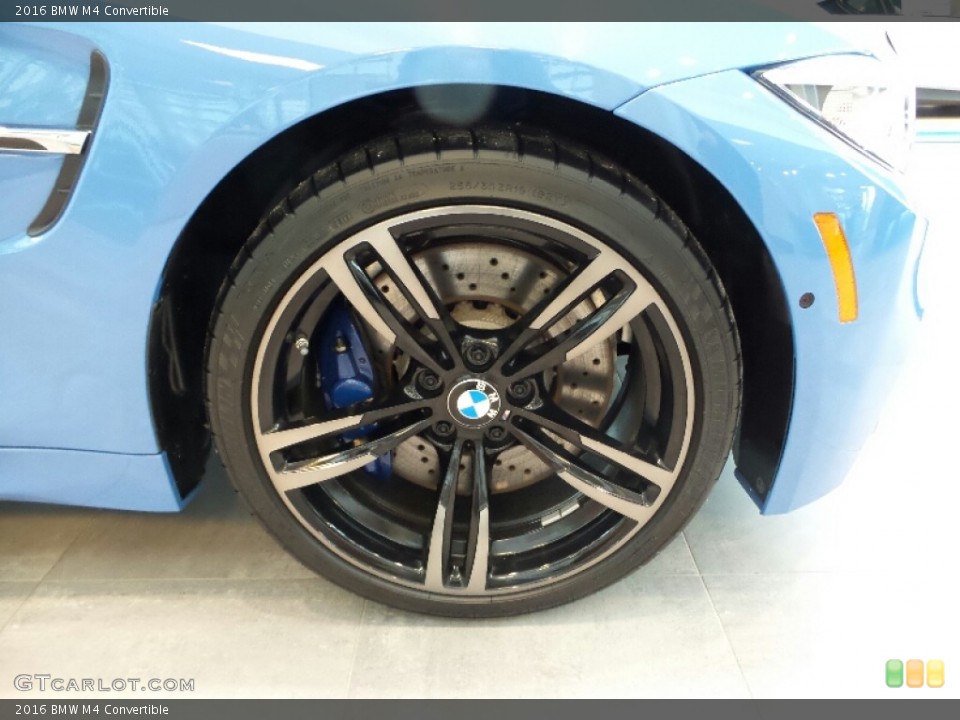 2016 BMW M4 Convertible Wheel and Tire Photo #111320204