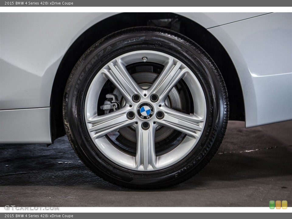 2015 BMW 4 Series 428i xDrive Coupe Wheel and Tire Photo #111320708