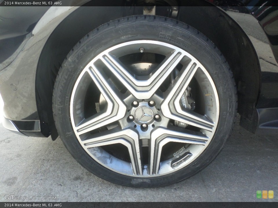 2014 Mercedes-Benz ML 63 AMG Wheel and Tire Photo #111360358