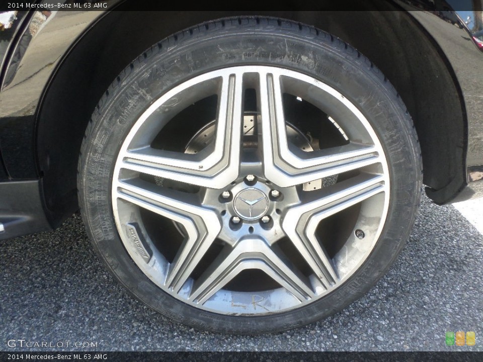 2014 Mercedes-Benz ML 63 AMG Wheel and Tire Photo #111360382