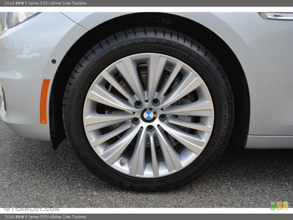 2016 BMW 5 Series 535i xDrive Gran Turismo Wheel and Tire Photo #111367276