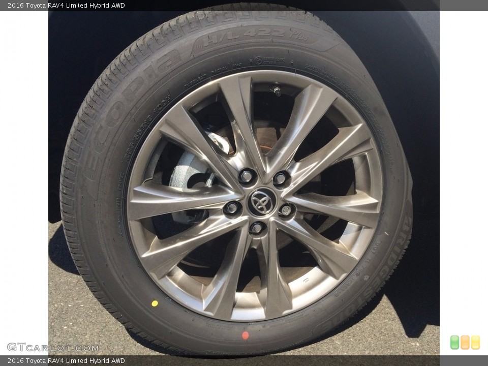 2016 Toyota RAV4 Limited Hybrid AWD Wheel and Tire Photo #111394210