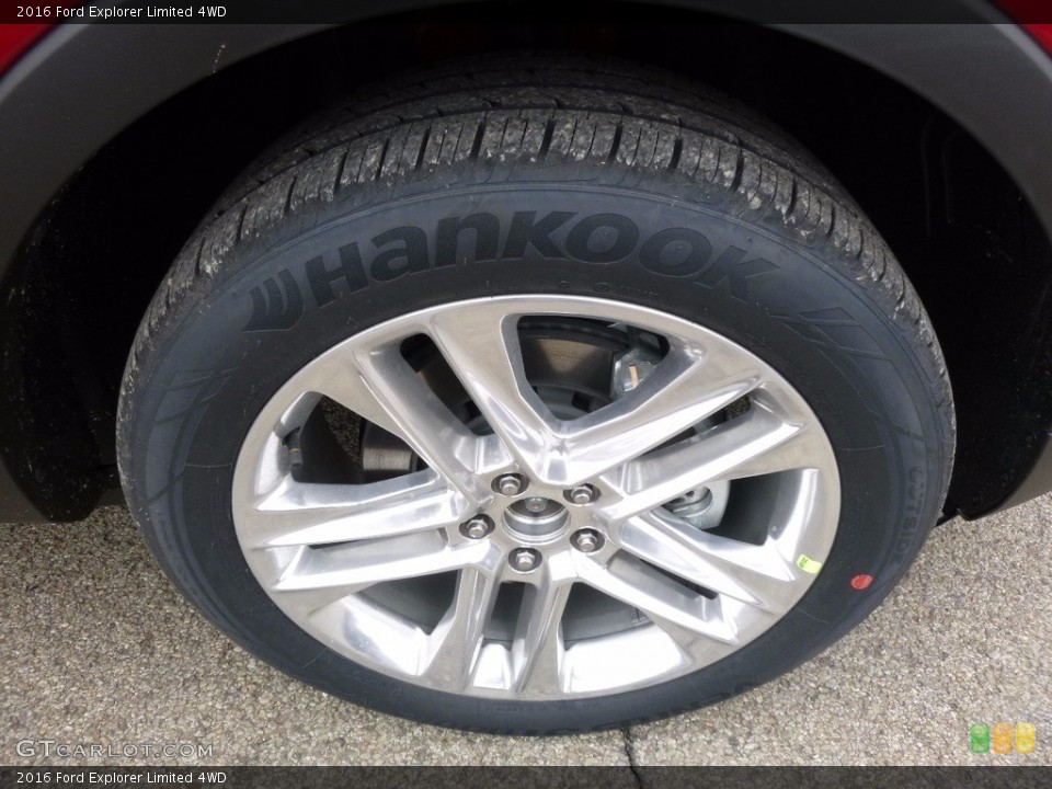2016 Ford Explorer Limited 4WD Wheel and Tire Photo #111399865
