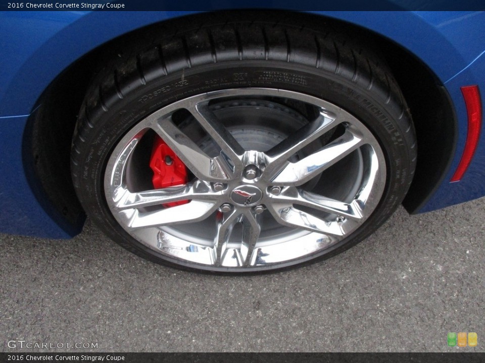 2016 Chevrolet Corvette Stingray Coupe Wheel and Tire Photo #111441673