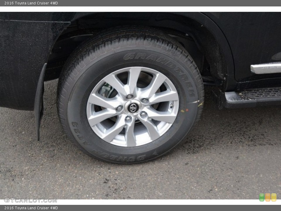 2016 Toyota Land Cruiser 4WD Wheel and Tire Photo #111456004
