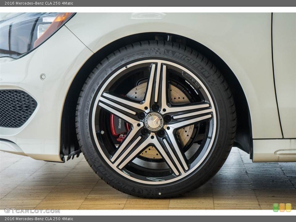 2016 Mercedes-Benz CLA 250 4Matic Wheel and Tire Photo #111485050