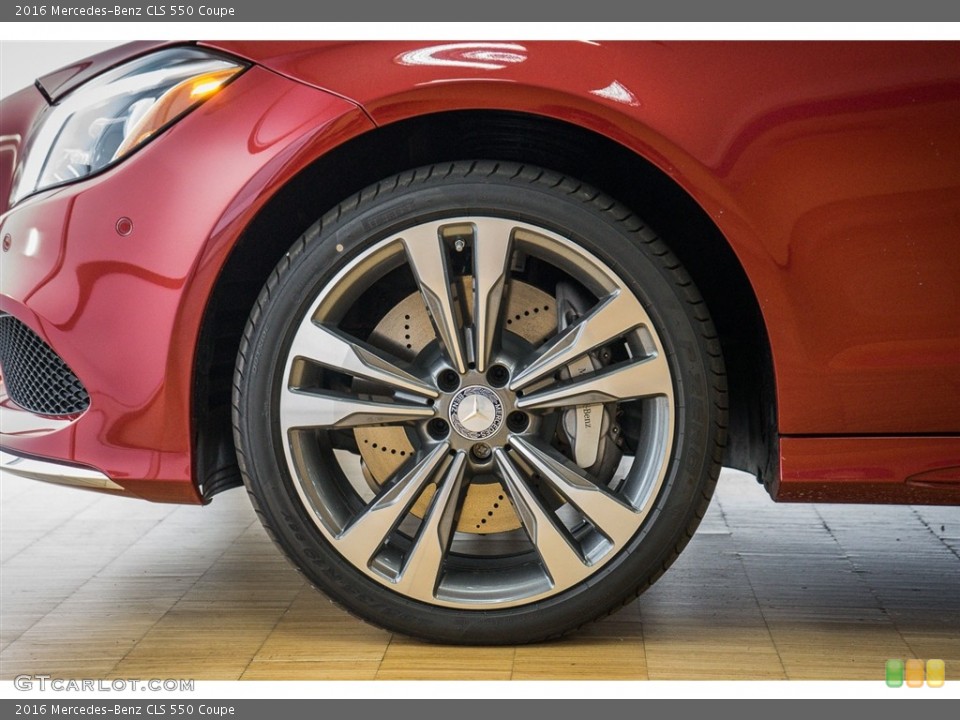 2016 Mercedes-Benz CLS 550 Coupe Wheel and Tire Photo #111508940