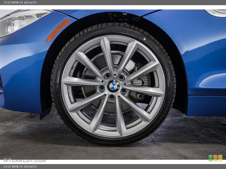 2016 BMW Z4 sDrive35i Wheel and Tire Photo #111518201