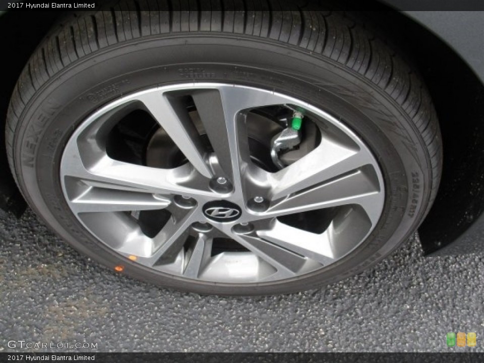 2017 Hyundai Elantra Limited Wheel and Tire Photo #111522629