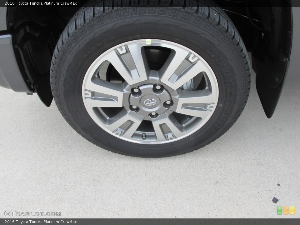 2016 Toyota Tundra Platinum CrewMax Wheel and Tire Photo #111561328