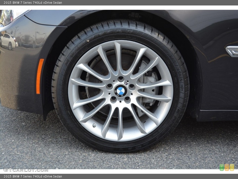 2015 BMW 7 Series 740Ld xDrive Sedan Wheel and Tire Photo #111573689