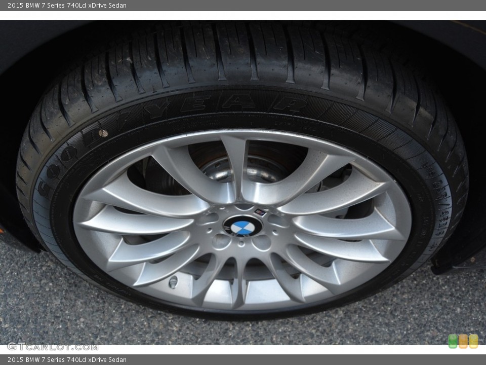 2015 BMW 7 Series 740Ld xDrive Sedan Wheel and Tire Photo #111573713