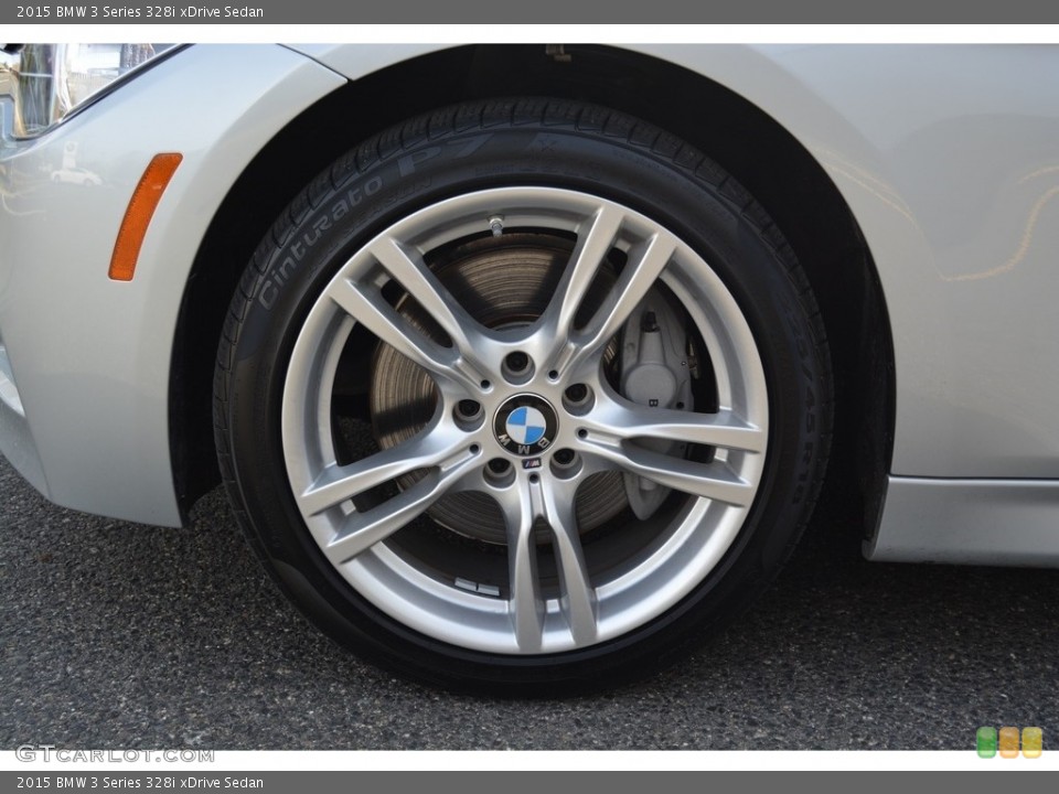 2015 BMW 3 Series 328i xDrive Sedan Wheel and Tire Photo #111577079