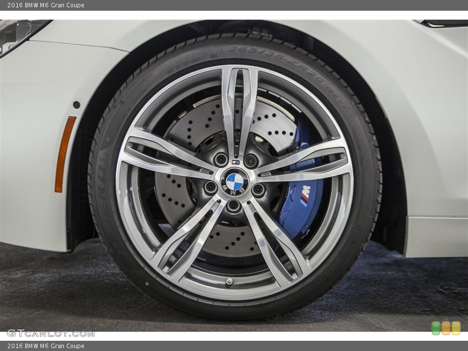 2016 BMW M6 Gran Coupe Wheel and Tire Photo #111621681