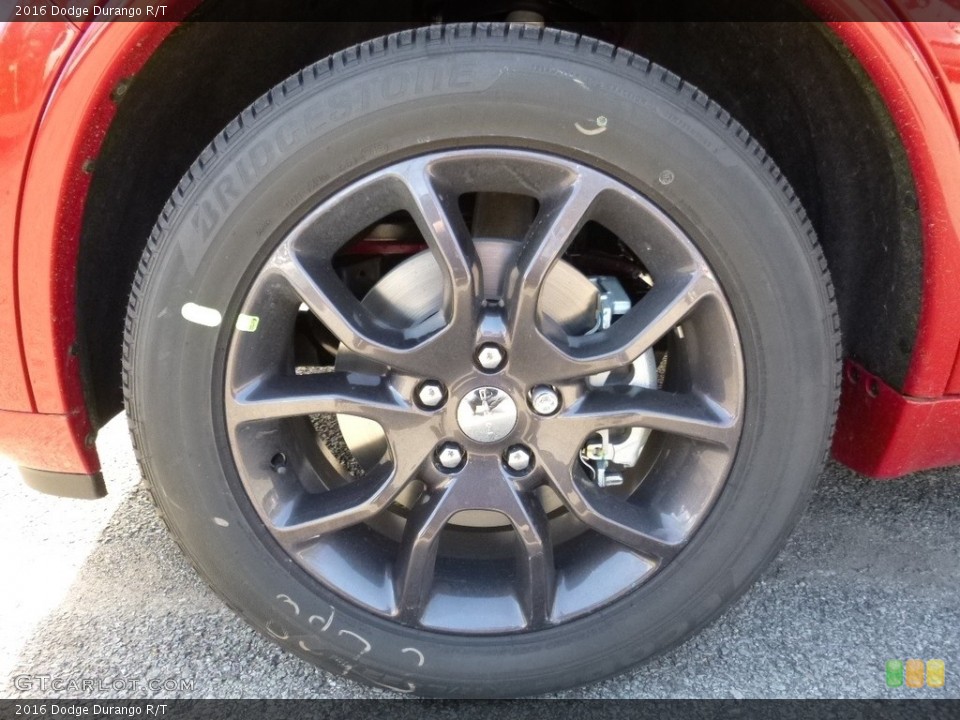 2016 Dodge Durango R/T Wheel and Tire Photo #111624750
