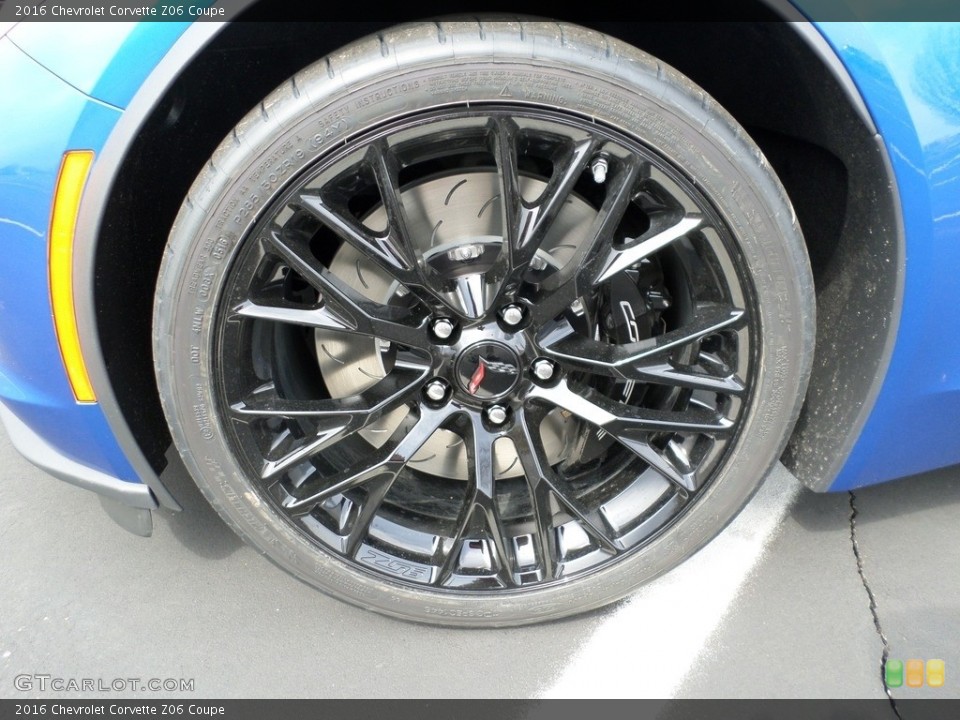 2016 Chevrolet Corvette Z06 Coupe Wheel and Tire Photo #111637478