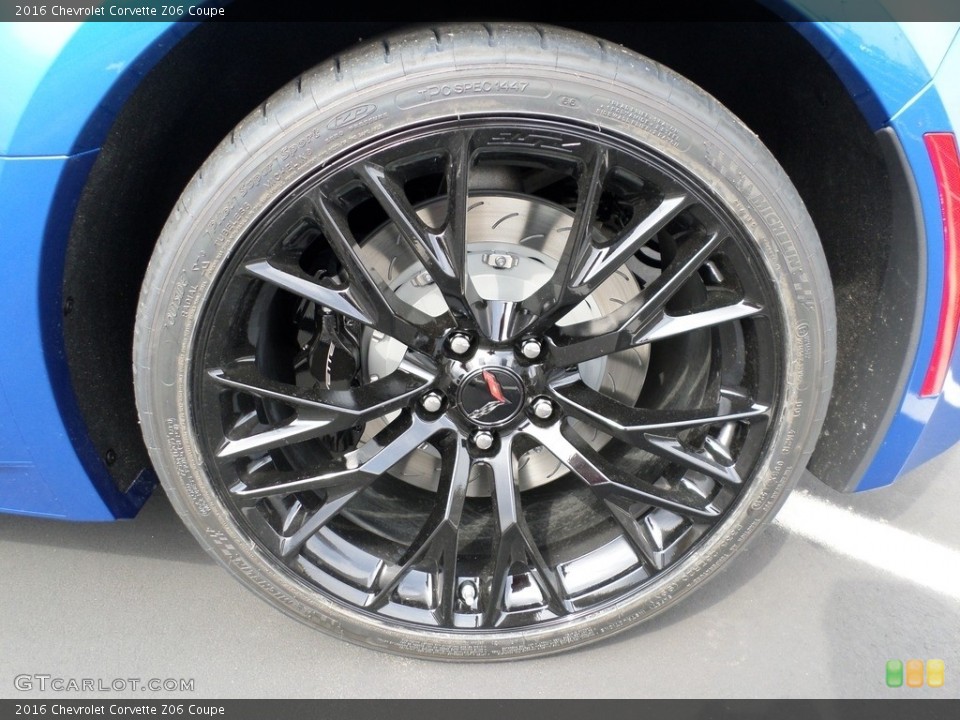 2016 Chevrolet Corvette Z06 Coupe Wheel and Tire Photo #111637505