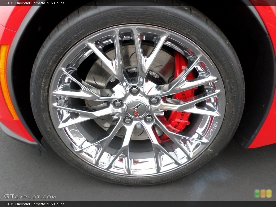 2016 Chevrolet Corvette Z06 Coupe Wheel and Tire Photo #111638750
