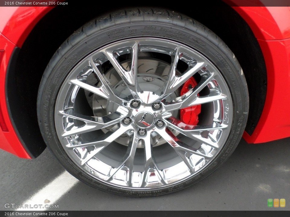 2016 Chevrolet Corvette Z06 Coupe Wheel and Tire Photo #111638807