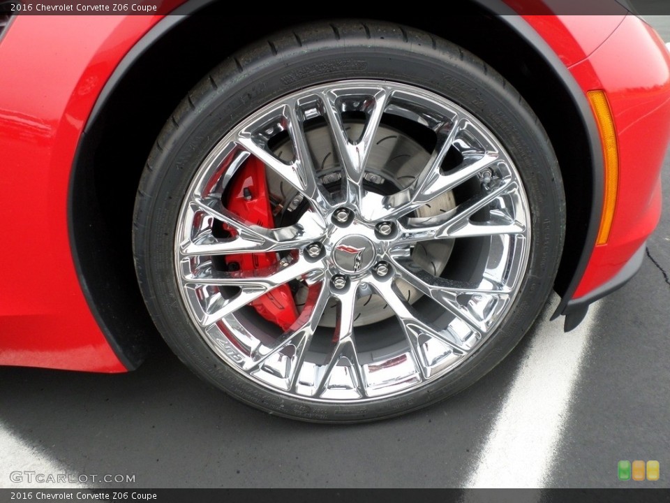 2016 Chevrolet Corvette Z06 Coupe Wheel and Tire Photo #111638825