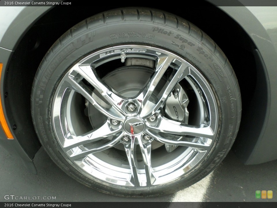 2016 Chevrolet Corvette Stingray Coupe Wheel and Tire Photo #111639989