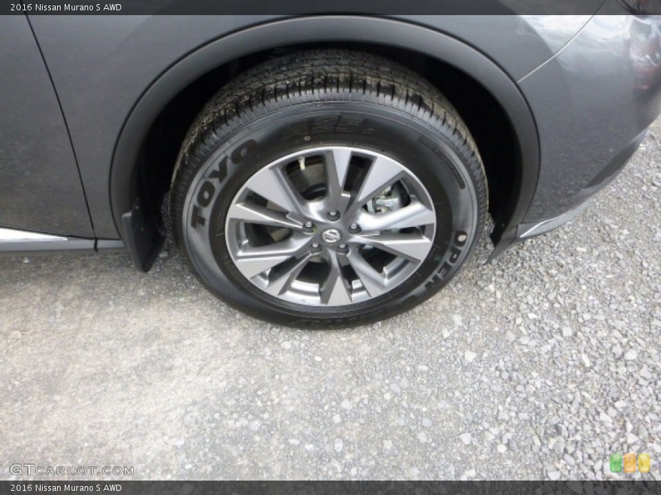 2016 Nissan Murano S AWD Wheel and Tire Photo #111661886