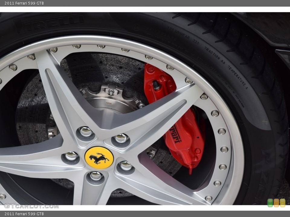 2011 Ferrari 599 GTB Wheel and Tire Photo #111662087