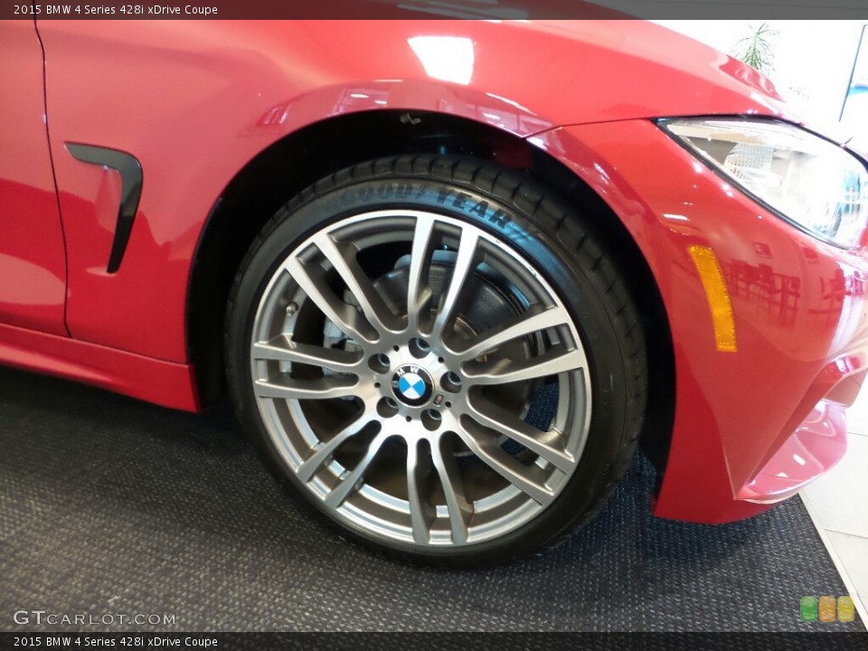 2015 BMW 4 Series 428i xDrive Coupe Wheel and Tire Photo #111673676