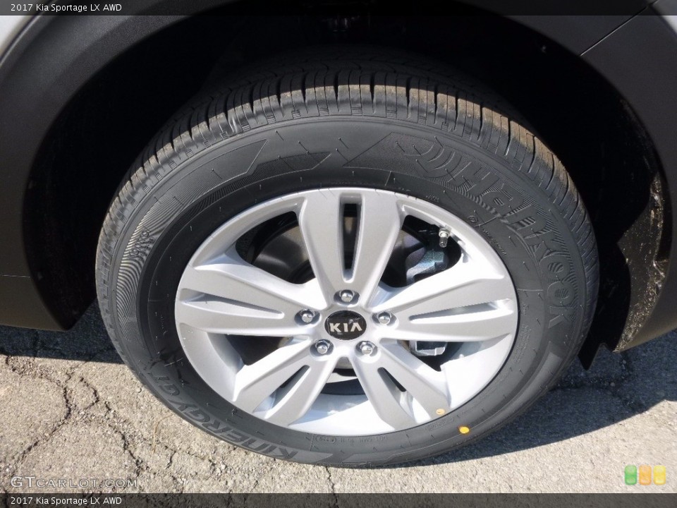 2017 Kia Sportage LX AWD Wheel and Tire Photo #111724829