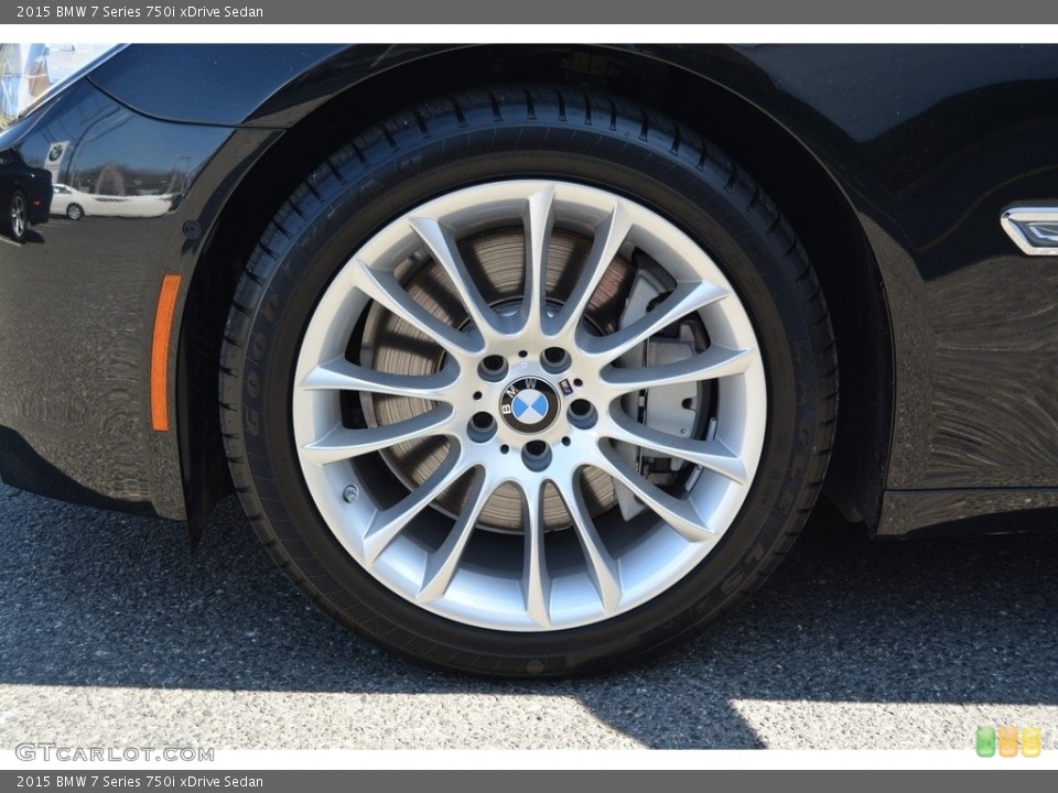 2015 BMW 7 Series 750i xDrive Sedan Wheel and Tire Photo #111750443
