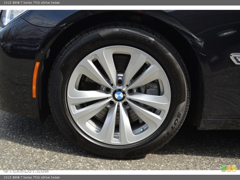 2015 BMW 7 Series 750i xDrive Sedan Wheel and Tire Photo #111779930