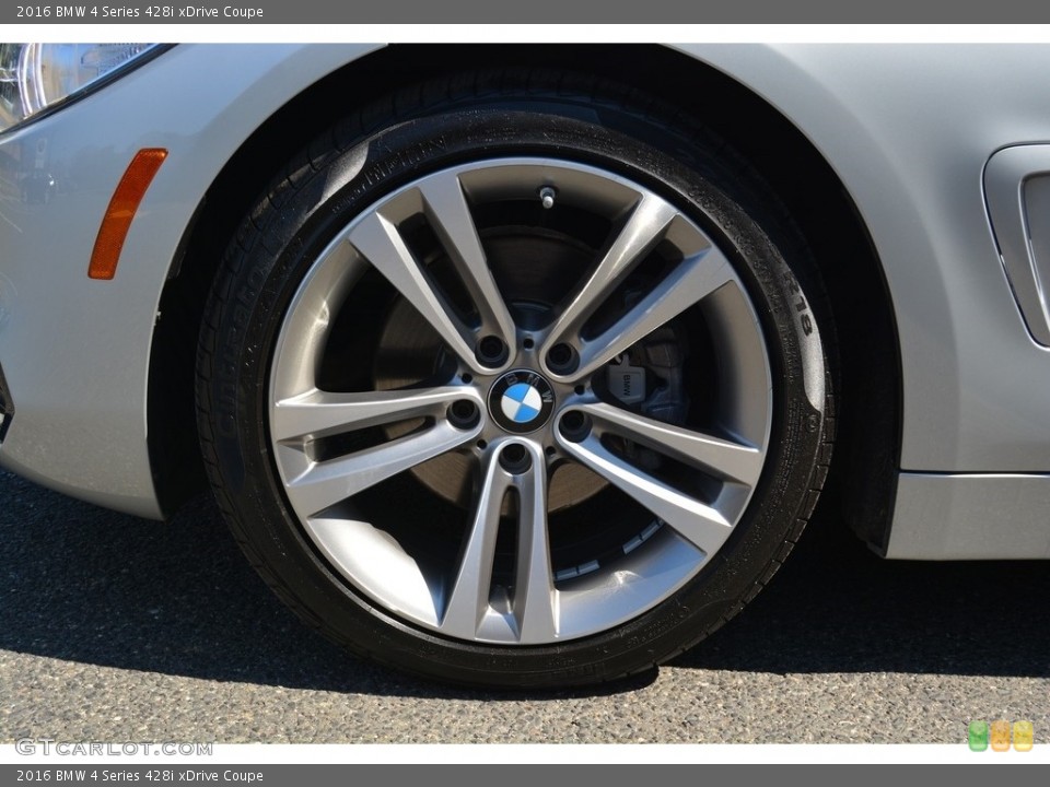 2016 BMW 4 Series 428i xDrive Coupe Wheel and Tire Photo #111789299