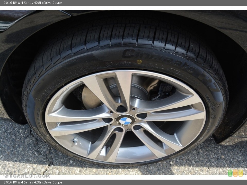 2016 BMW 4 Series 428i xDrive Coupe Wheel and Tire Photo #111793052