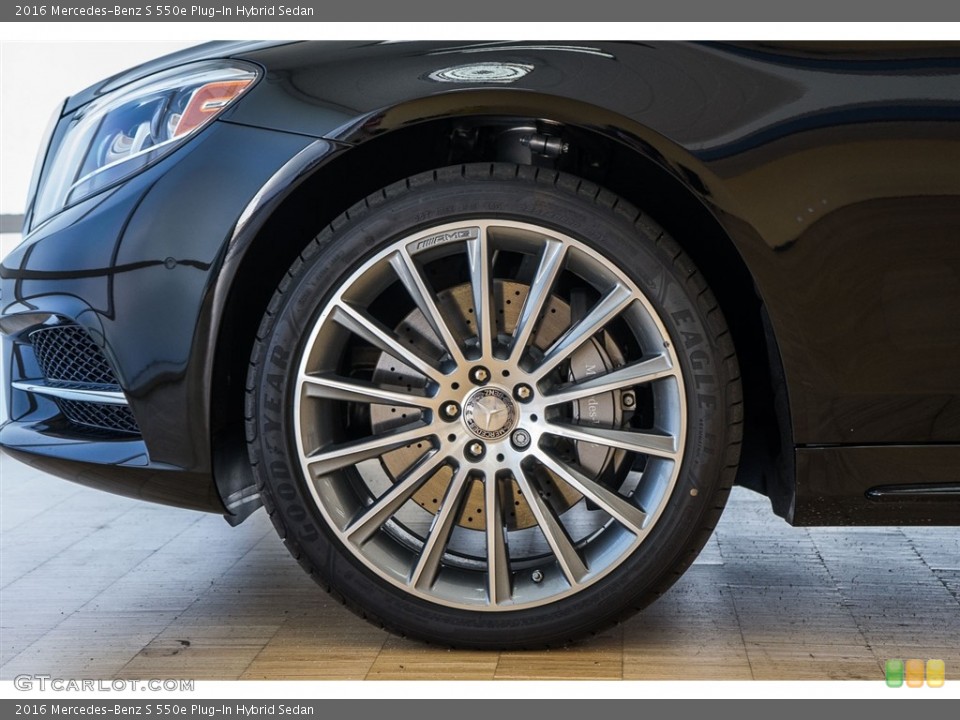 2016 Mercedes-Benz S 550e Plug-In Hybrid Sedan Wheel and Tire Photo #111850805