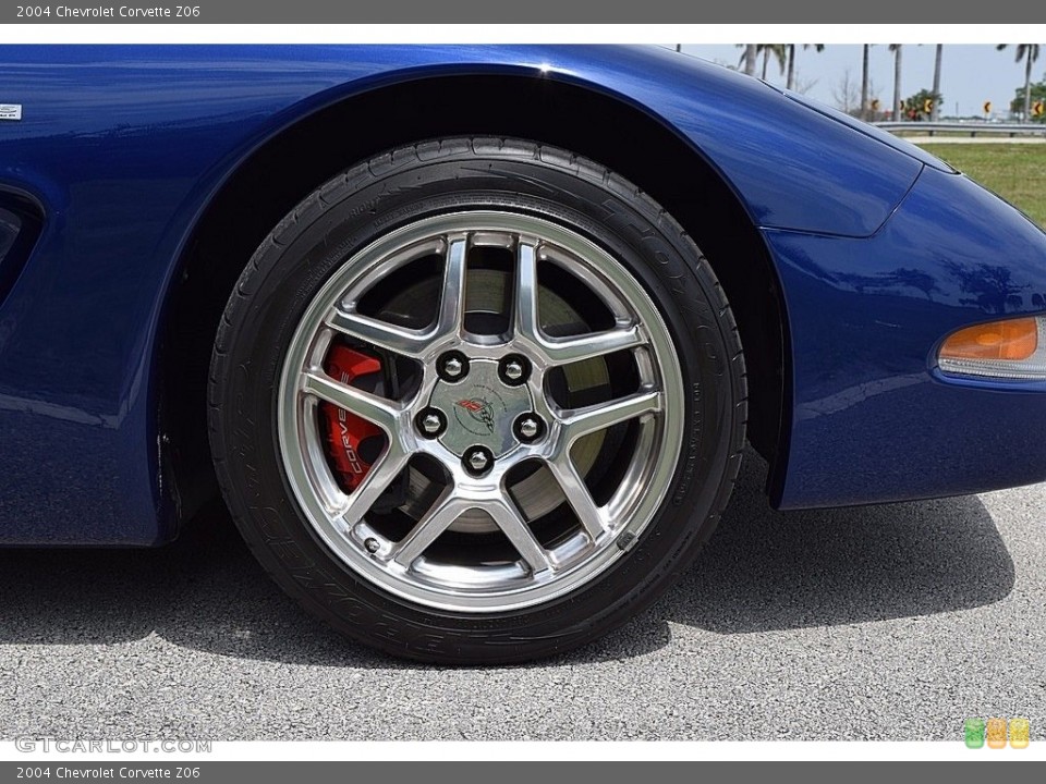 2004 Chevrolet Corvette Z06 Wheel and Tire Photo #111893413