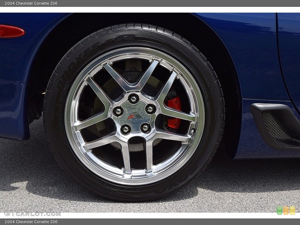 2004 Chevrolet Corvette Z06 Wheel and Tire Photo #111893461