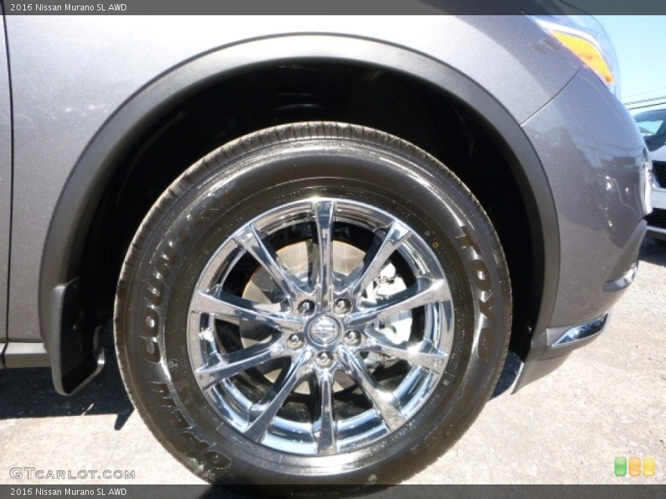 2016 Nissan Murano SL AWD Wheel and Tire Photo #111937755