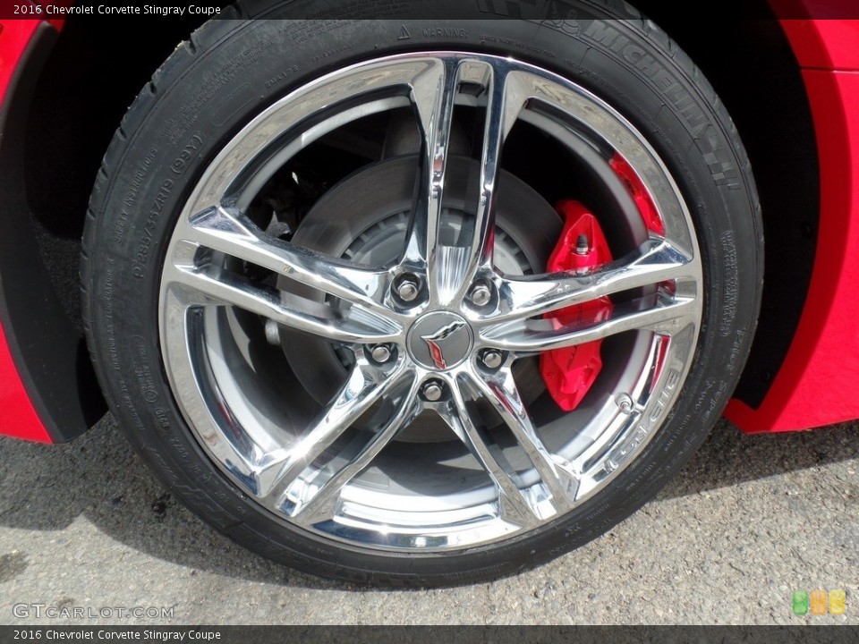 2016 Chevrolet Corvette Stingray Coupe Wheel and Tire Photo #111963256