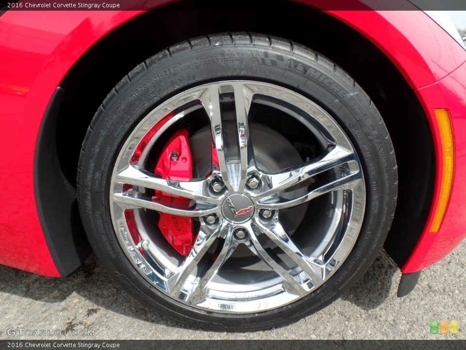 2016 Chevrolet Corvette Stingray Coupe Wheel and Tire Photo #111963286