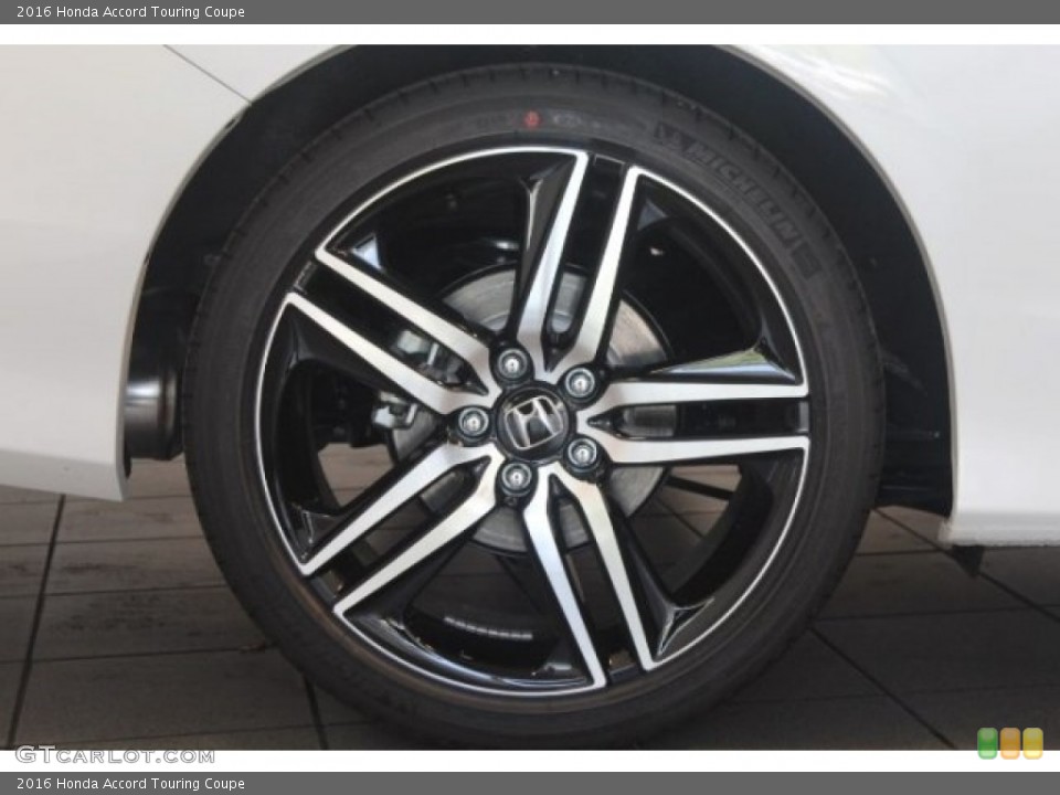 2016 Honda Accord Touring Coupe Wheel and Tire Photo #111991314