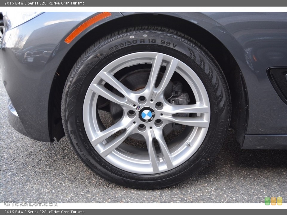 2016 BMW 3 Series 328i xDrive Gran Turismo Wheel and Tire Photo #111992238